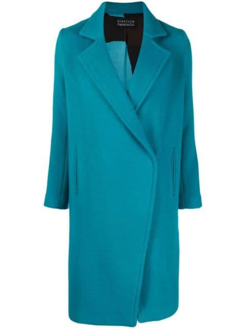 double-breasted tailored coat by GIANLUCA CAPANNOLO