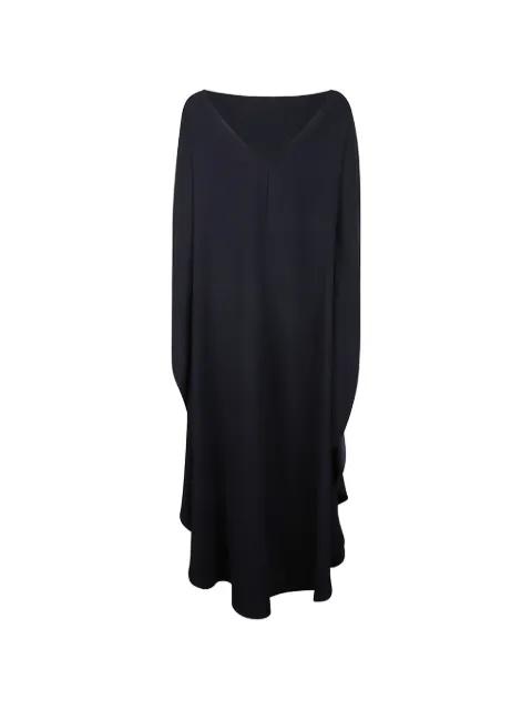 draped V-neck dress by GIANLUCA CAPANNOLO