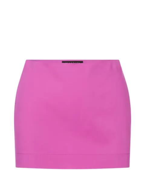 zip-fastening mini skirt by GIANLUCA CAPANNOLO