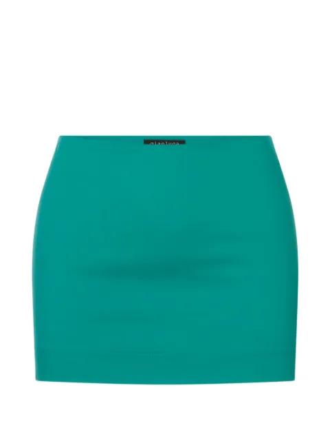 zip-fastening mini skirt by GIANLUCA CAPANNOLO