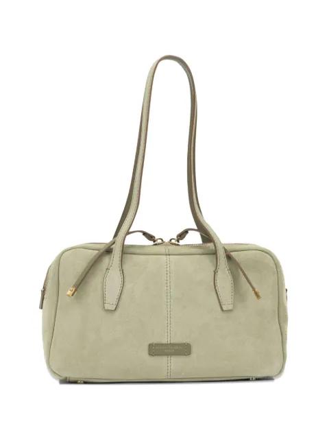Aryna suede zip-top tote bag by GIANNI CHIARINI