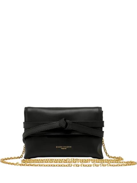 Belty knotted shoulder bag by GIANNI CHIARINI