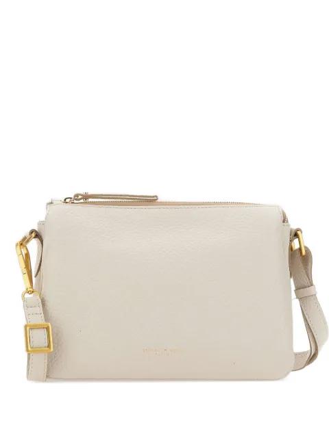 Brooke grained logo shoulder bag by GIANNI CHIARINI