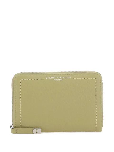 Bubble grained-leather wallet by GIANNI CHIARINI