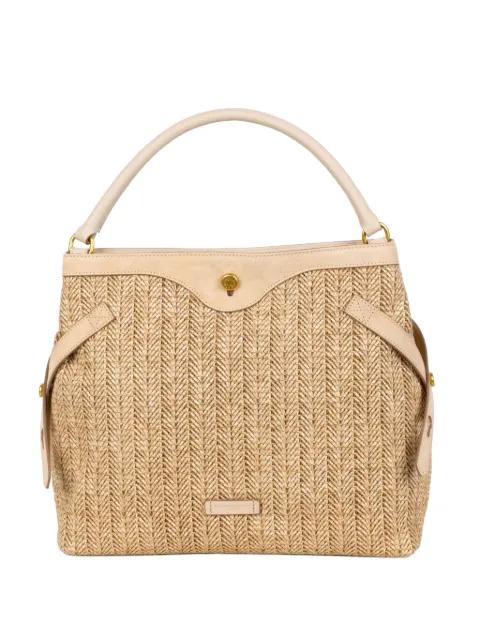 Claudette woven  tote bag by GIANNI CHIARINI