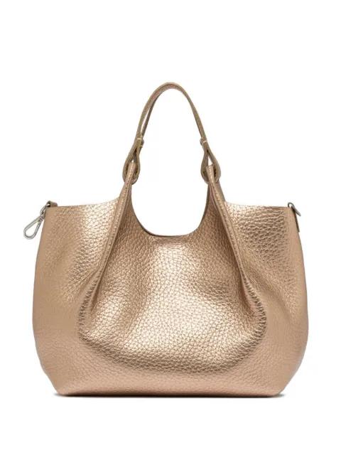 Dua pebbled-leather tote bag by GIANNI CHIARINI