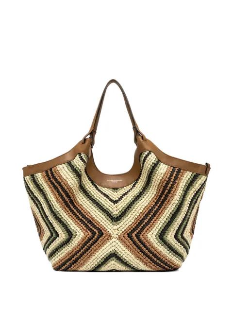 Dua woven shoulder bag by GIANNI CHIARINI