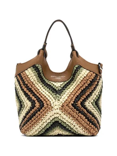 Dua woven shoulder bag by GIANNI CHIARINI