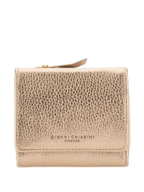 Grain leather wallet by GIANNI CHIARINI