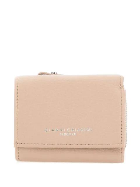 Grain leather wallet by GIANNI CHIARINI