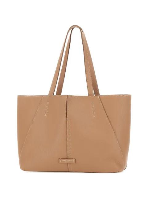 Maia logo-patch shoulder bag by GIANNI CHIARINI