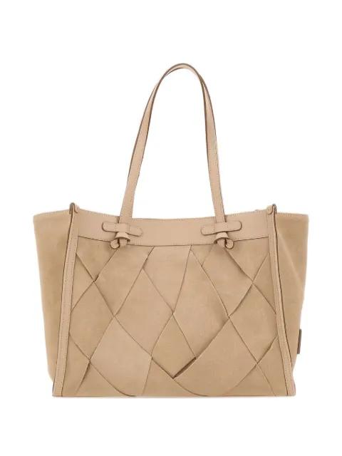 Marcella logo-patch shoulder bag by GIANNI CHIARINI