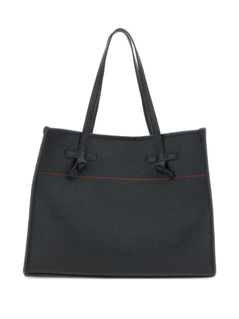 Marcella textured-leather tote bag by GIANNI CHIARINI
