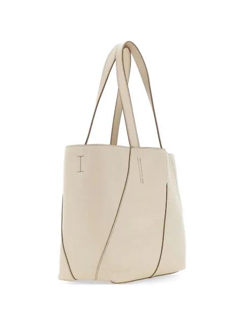 Maya hammered leather shoulder bag by GIANNI CHIARINI