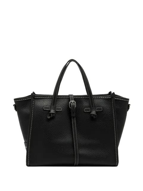 Miss Marcella 32 leather trim tote bag by GIANNI CHIARINI