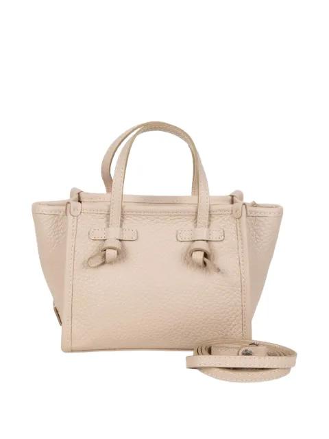 Miss Marcella knot-detail tote bag by GIANNI CHIARINI