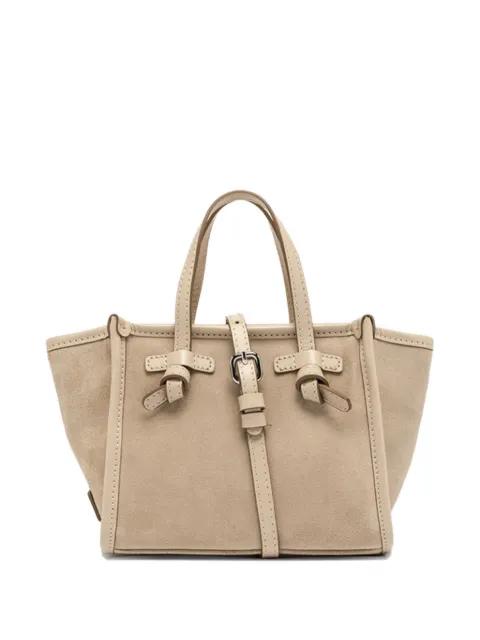Miss Marcella suede tote bag by GIANNI CHIARINI