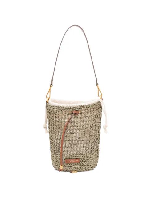 Nefeli crochet-knit bucket bag by GIANNI CHIARINI