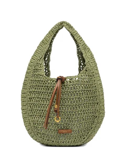 Nefeli woven shoulder bag by GIANNI CHIARINI
