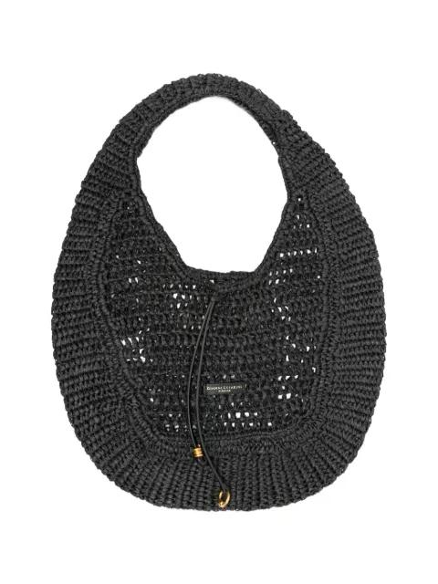 Nefeli woven straw tote bag by GIANNI CHIARINI