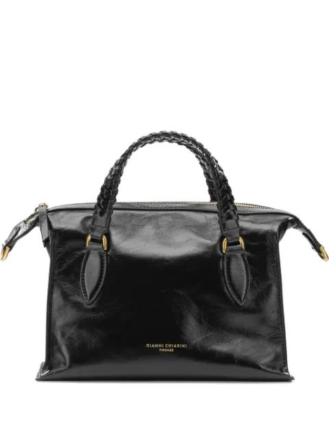 Roxy braided-handle tote bag by GIANNI CHIARINI