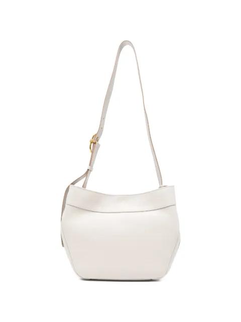Selena grained-leather shoulder bag by GIANNI CHIARINI