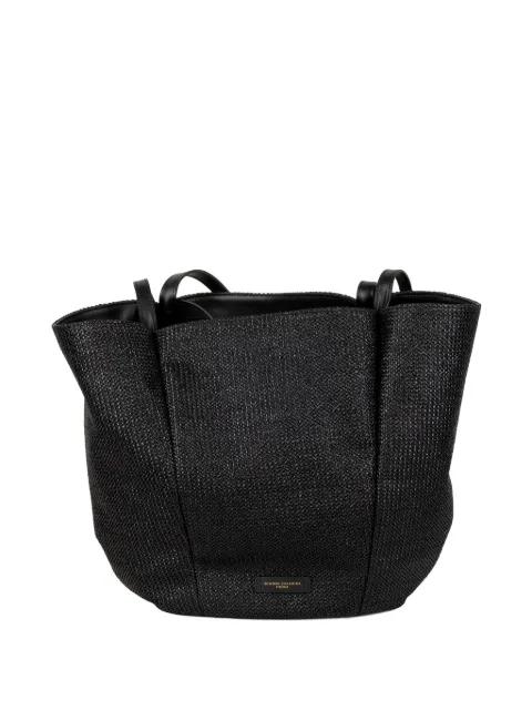 Twist woven tote bag by GIANNI CHIARINI