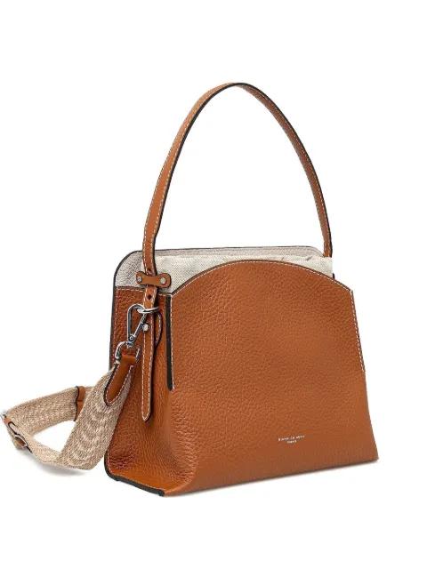curved-top satchel bag by GIANNI CHIARINI
