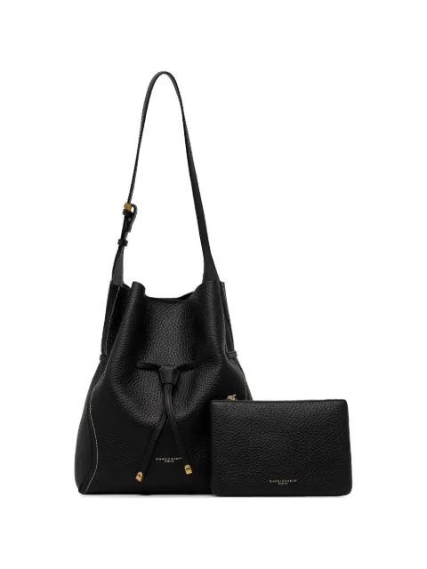 drawstring leather tote bag by GIANNI CHIARINI