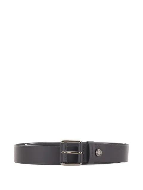 embossed logo leather belt by GIANNI CHIARINI