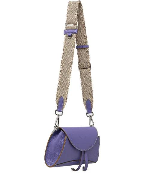 frayed-strap satchel by GIANNI CHIARINI