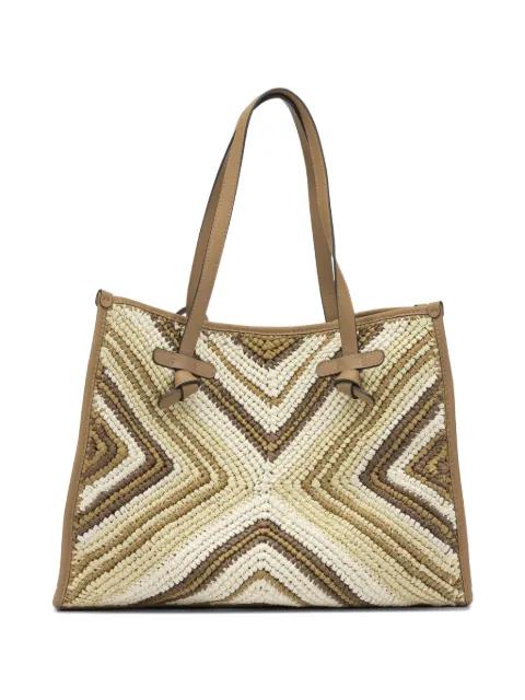 geometric tote bag by GIANNI CHIARINI