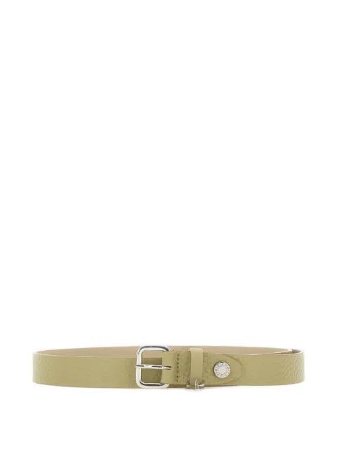 grained leather belt by GIANNI CHIARINI