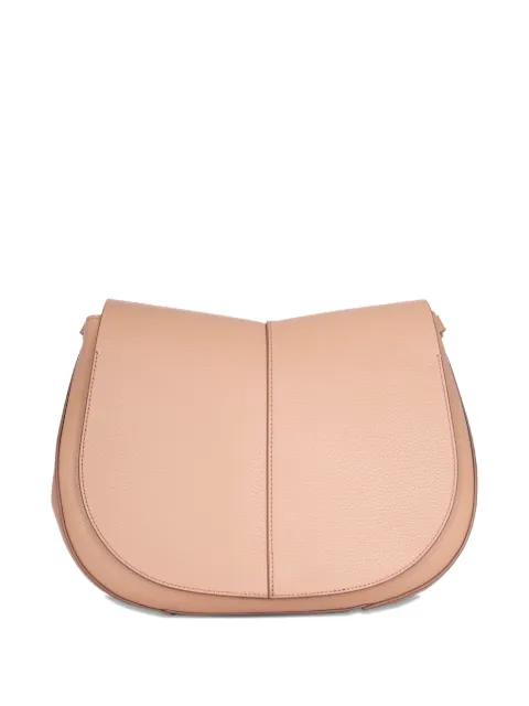 grained-leather shoulder bag by GIANNI CHIARINI