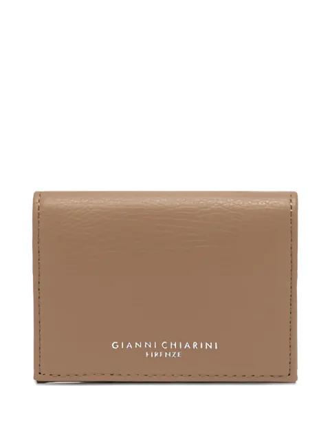 grainy-leather wallet by GIANNI CHIARINI