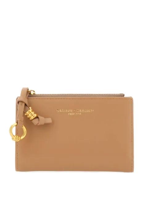 knot-detail zip wallet by GIANNI CHIARINI
