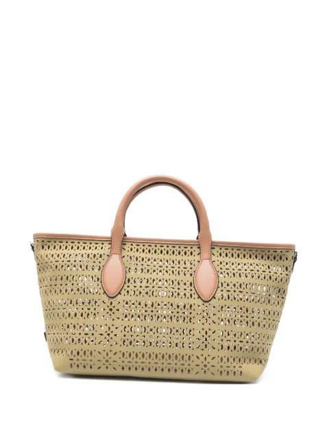 laser-cut tote bag by GIANNI CHIARINI