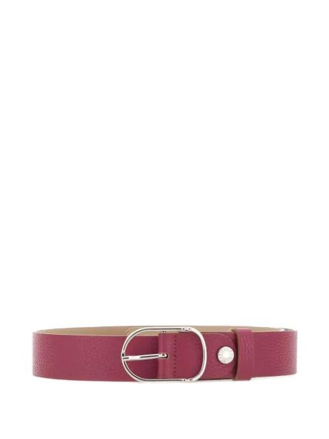 pebbled leather belt by GIANNI CHIARINI