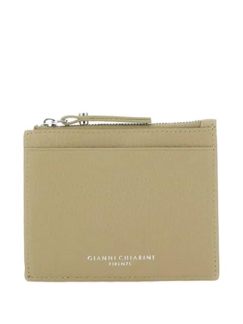 pebbled leather wallet by GIANNI CHIARINI