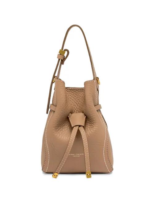 small Sienna leather bucket bag by GIANNI CHIARINI