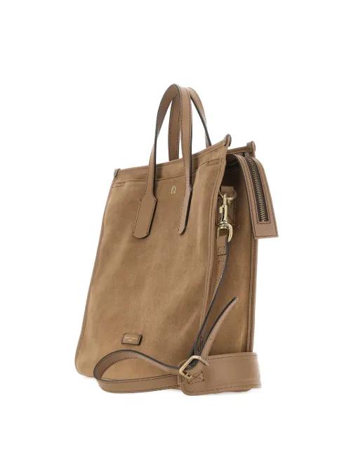 suede leather berlino tote bag by GIANNI CHIARINI