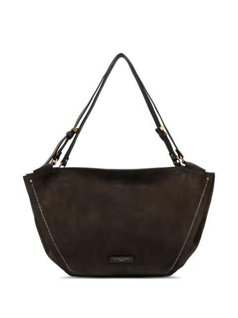 suede leather shoulder bag by GIANNI CHIARINI