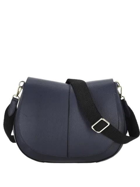 textured-leather shoulder bag by GIANNI CHIARINI