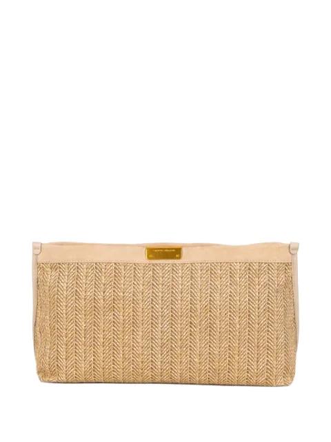 woven clutch bag by GIANNI CHIARINI