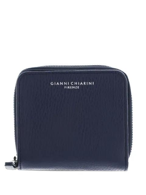 zip-fastening leather wallet by GIANNI CHIARINI