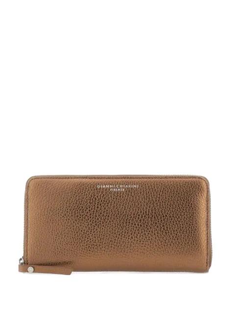 zip-fastening wallet by GIANNI CHIARINI