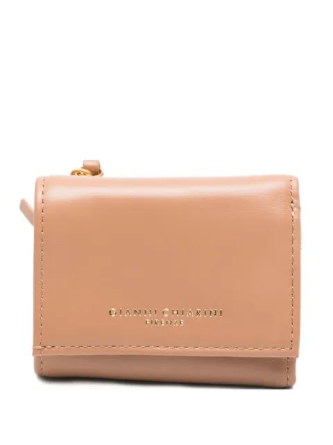 zip leather wallet by GIANNI CHIARINI