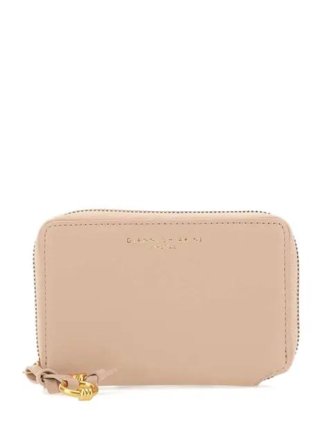 zipped leather wallet by GIANNI CHIARINI