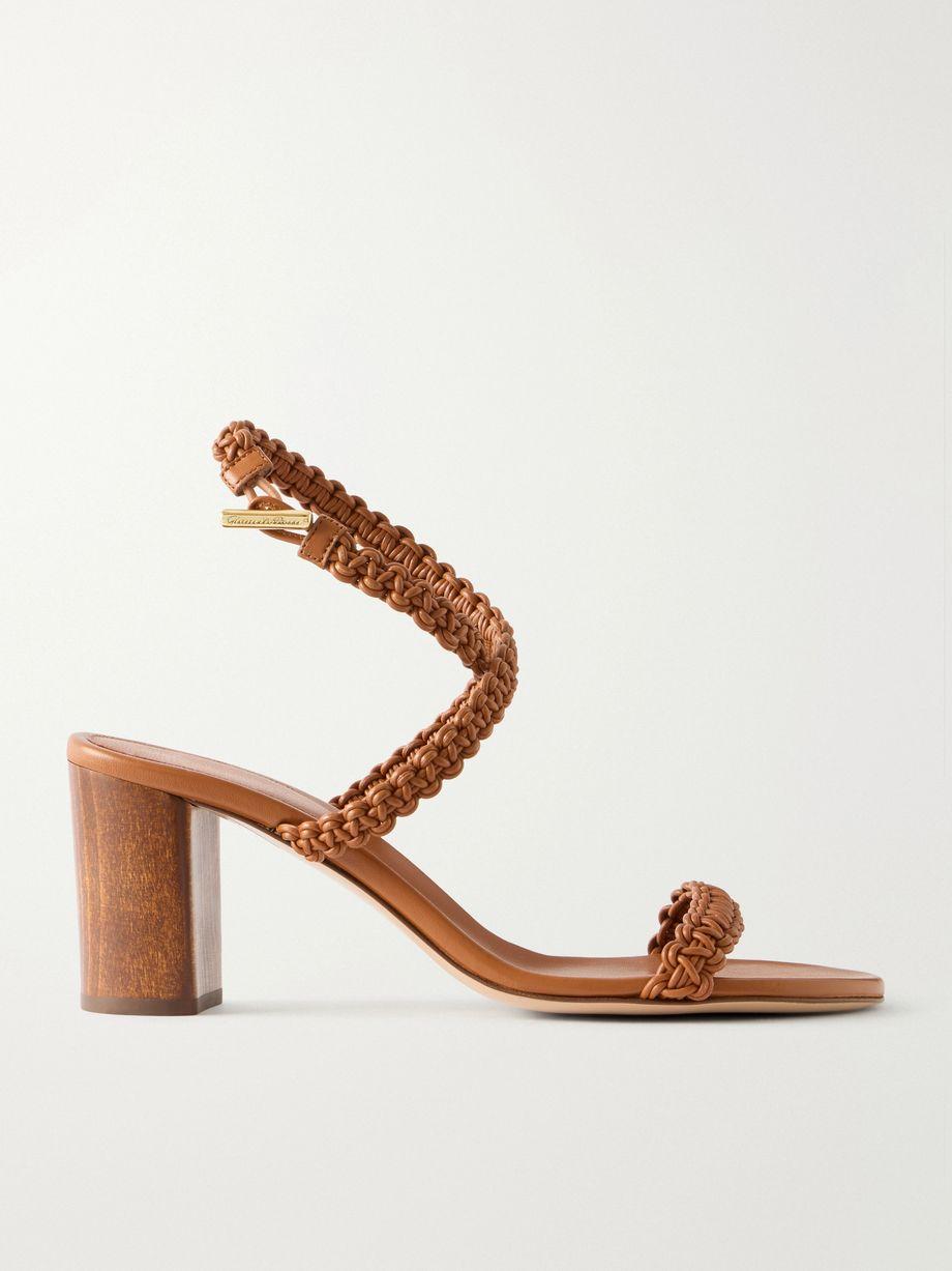 70 braided leather sandals by GIANVITO ROSSI