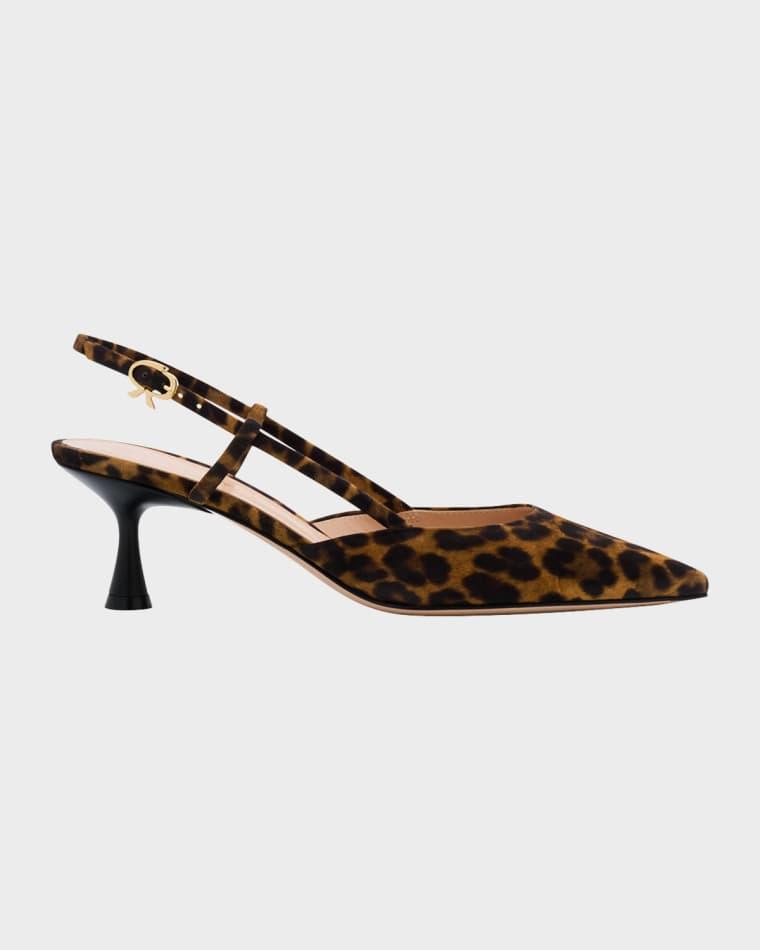 Ascent Calfskin Slingback Pumps by GIANVITO ROSSI